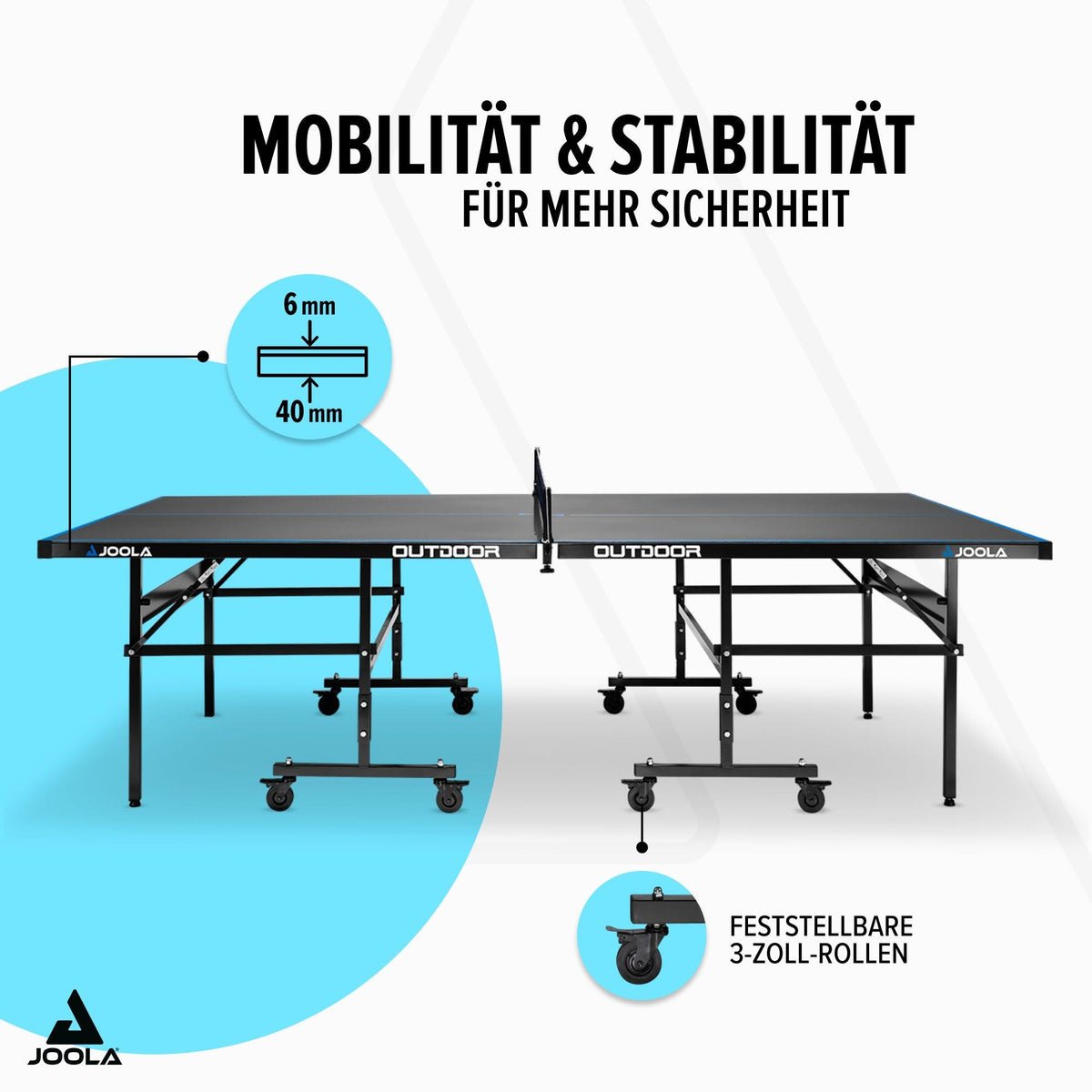 Masa Joola Outdoor J200A (incl. Net) - imagine 2
