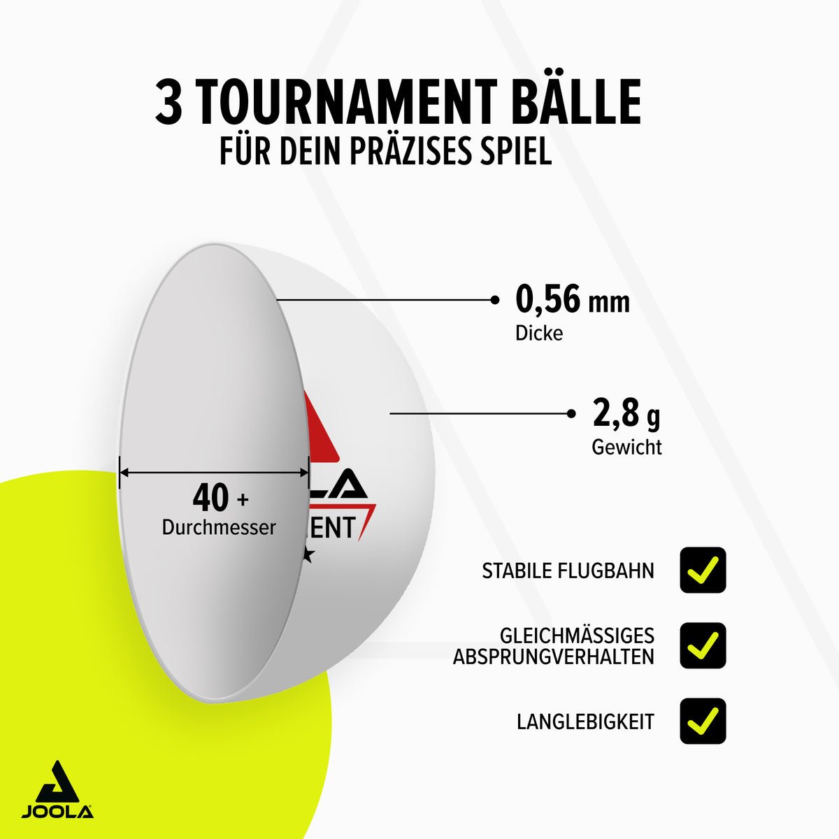 Set Joola Duo Pro (2 Palete / 3 Mingi) - imagine 2