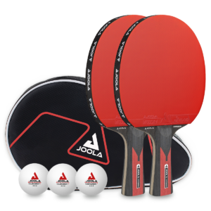 Set Joola Duo Carbon (2 Palete / 3 Mingi)