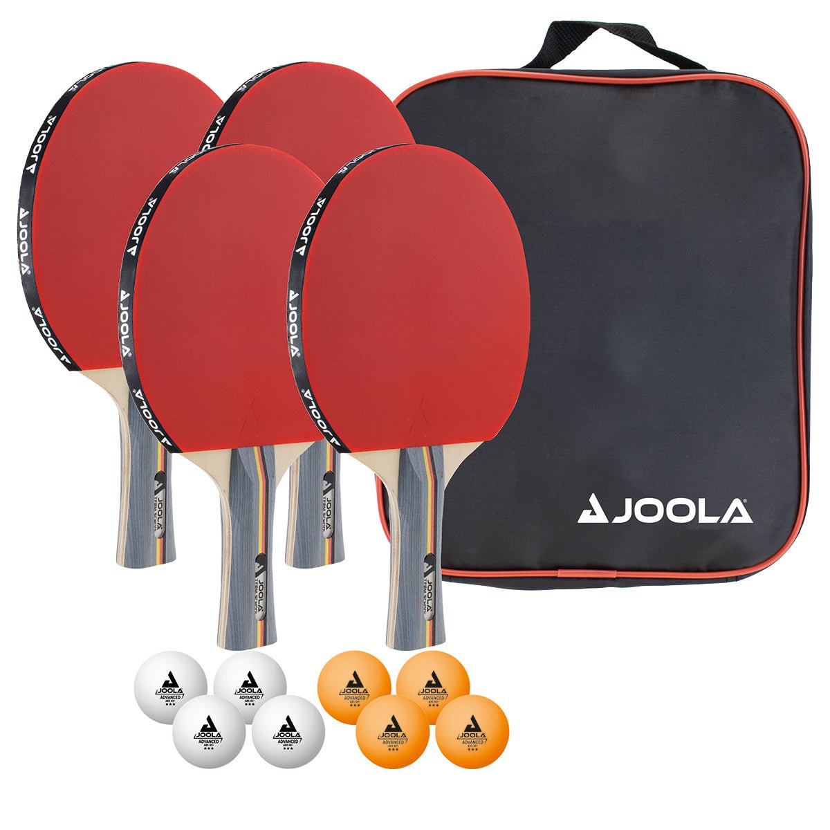 Set Joola Team School (4 Palete / 8 Mingi)