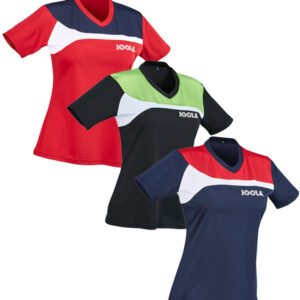 Tricou Dama JOOLA Padova Negru cu Verde